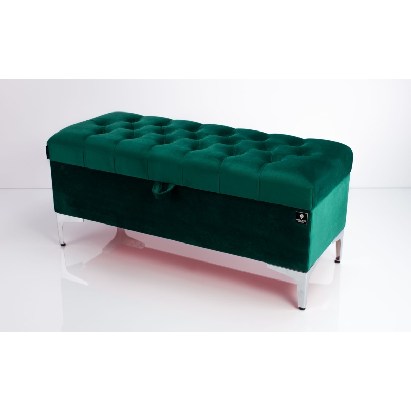 Tufted Storage Bench